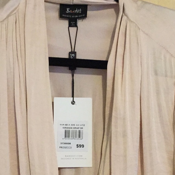 MIRANDA WRAP DRESS BARDOT - Picture 2 of 5